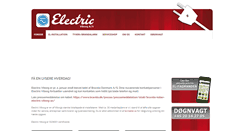 Desktop Screenshot of electric-viborg.dk